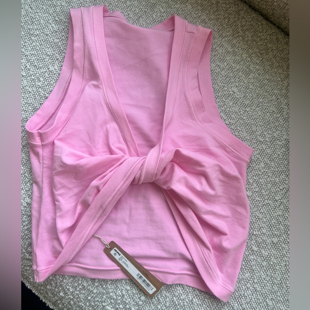 SKIMS Pink Tank Top